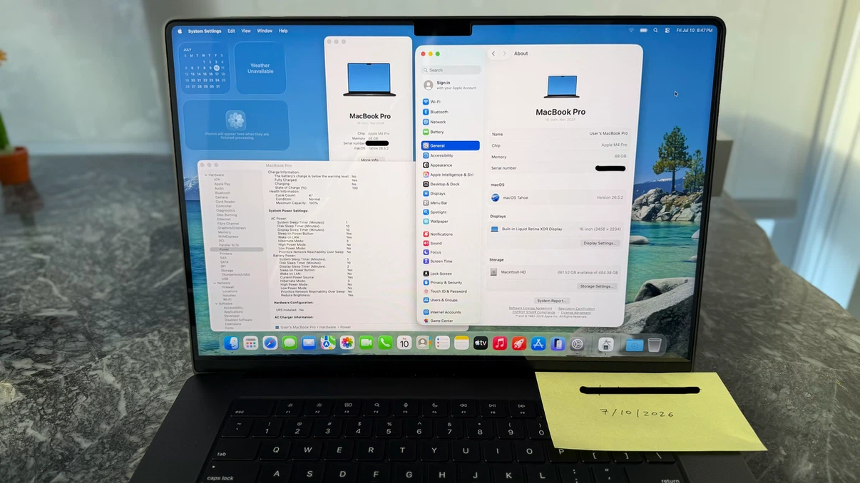 MBP 16” M4 Pro 48GB RAM 512GB - Space Black (Pristine Condition) - photo 2