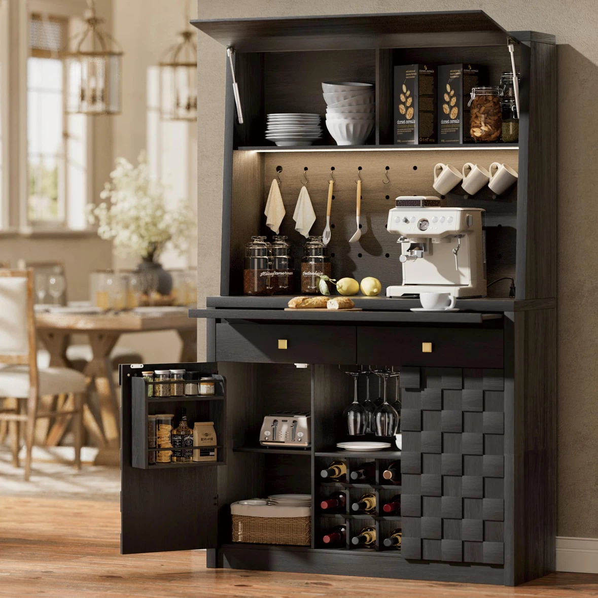 STO'SENSE Kitchen Pantry Sideboard Buffet Storage