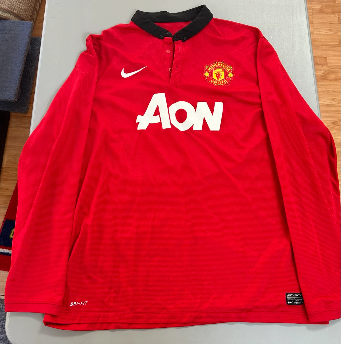 Manchester United Long Sleeve Soccer Jersey