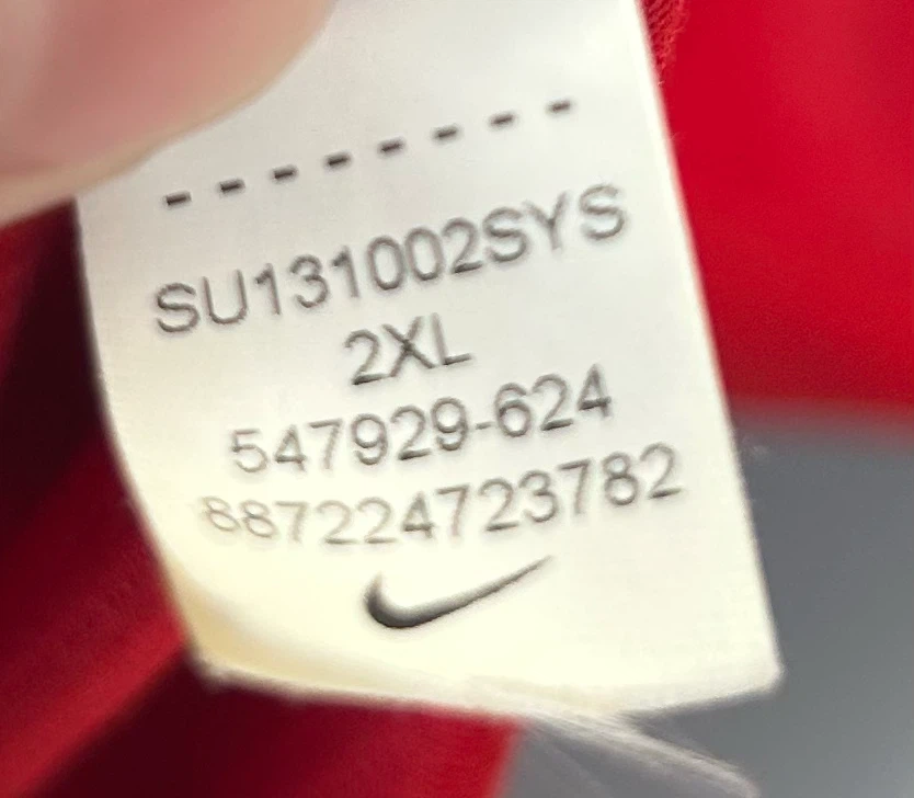 Manchester United Nike Long Sleeve Football Jersey - photo 4
