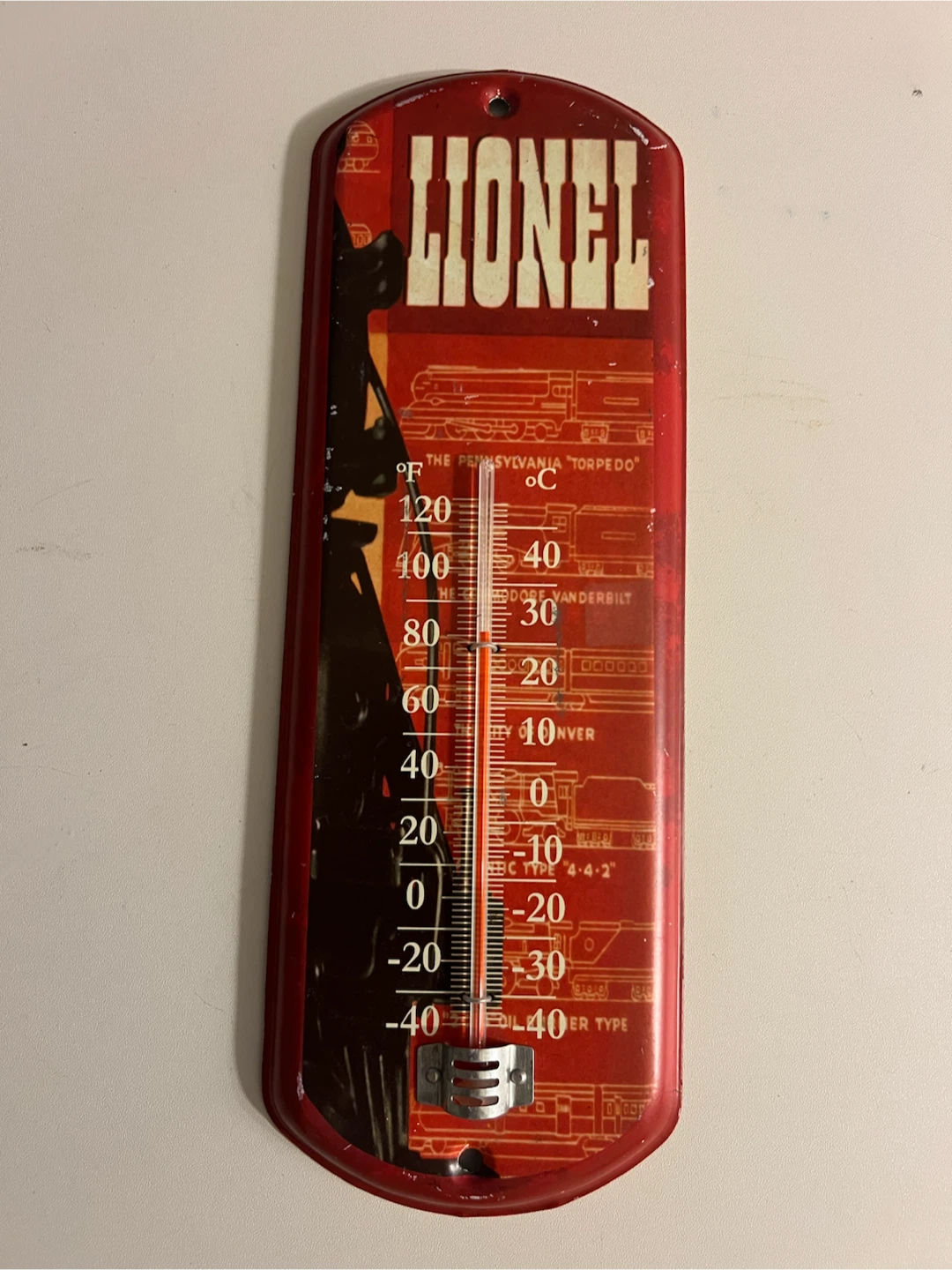 Vintage Lionel Thermometer