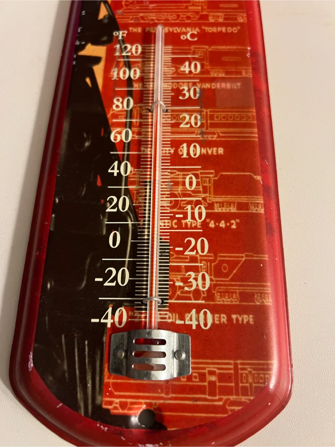 Vintage Lionel Thermometer - photo 2