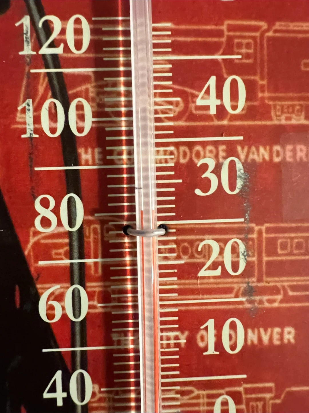 Vintage Lionel Thermometer - photo 3