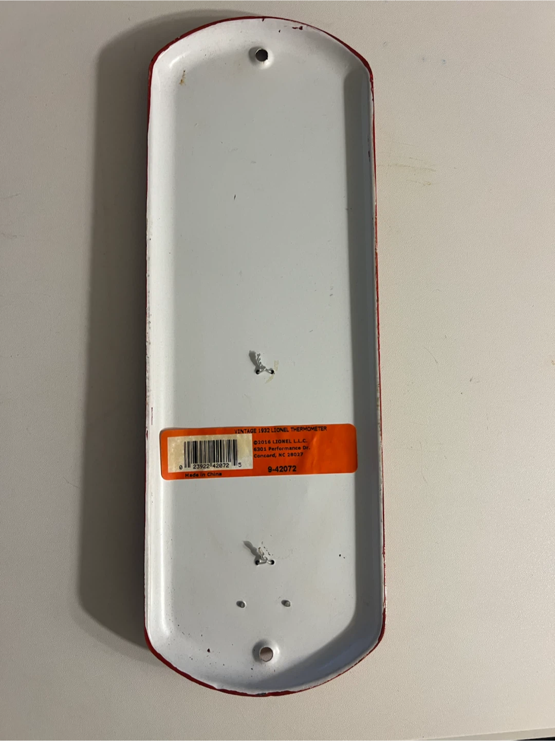 Vintage Lionel Thermometer - photo 4