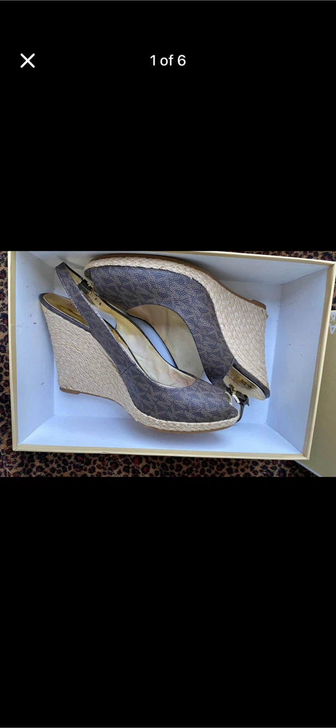 Michael Kors Wedge Espadrille Heels