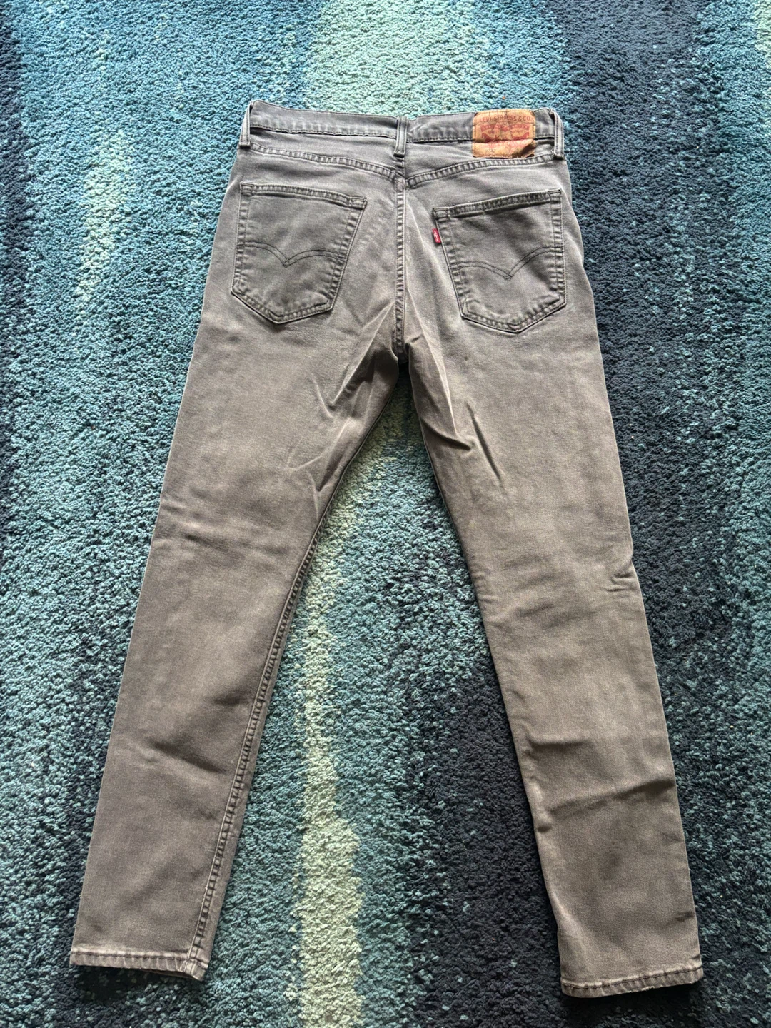 Levi's 512 Grey Slim Taper Jeans 33x32 - photo 2
