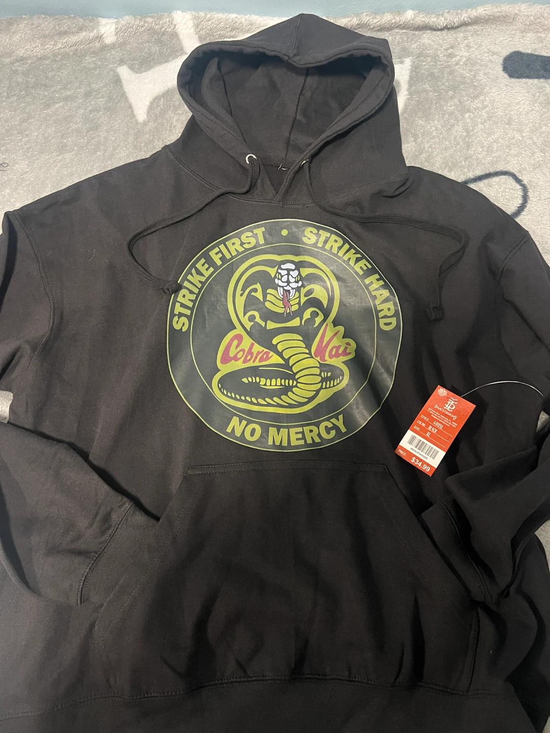 Black Cobra Kai Hoodie