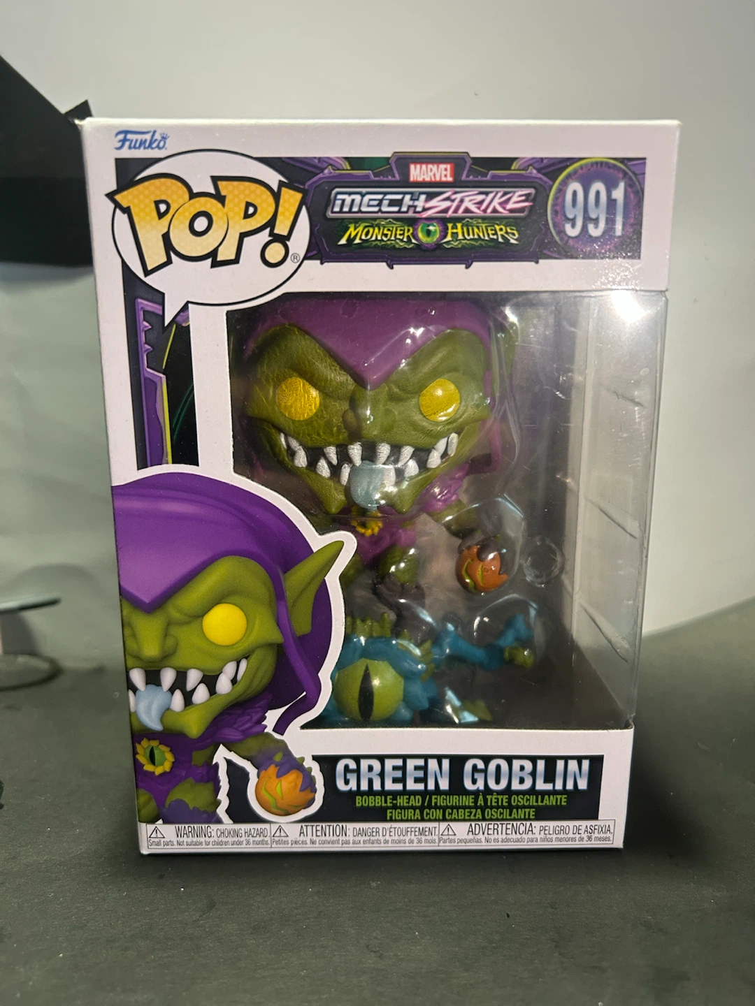 Funko Pop! Marvel Mech Strike Green Goblin 991 - photo 2