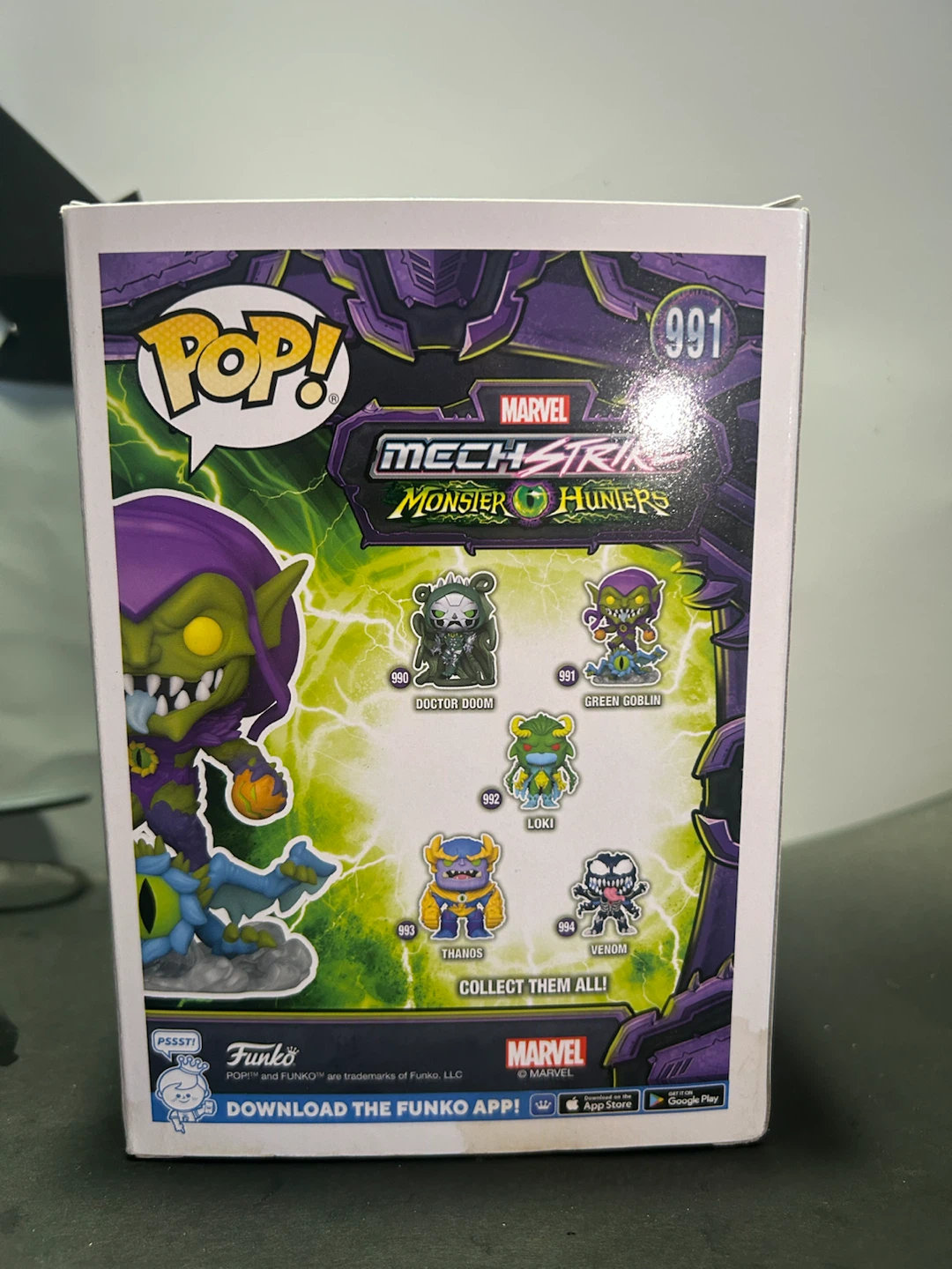 Funko Pop! Marvel Mech Strike Green Goblin 991 - photo 4