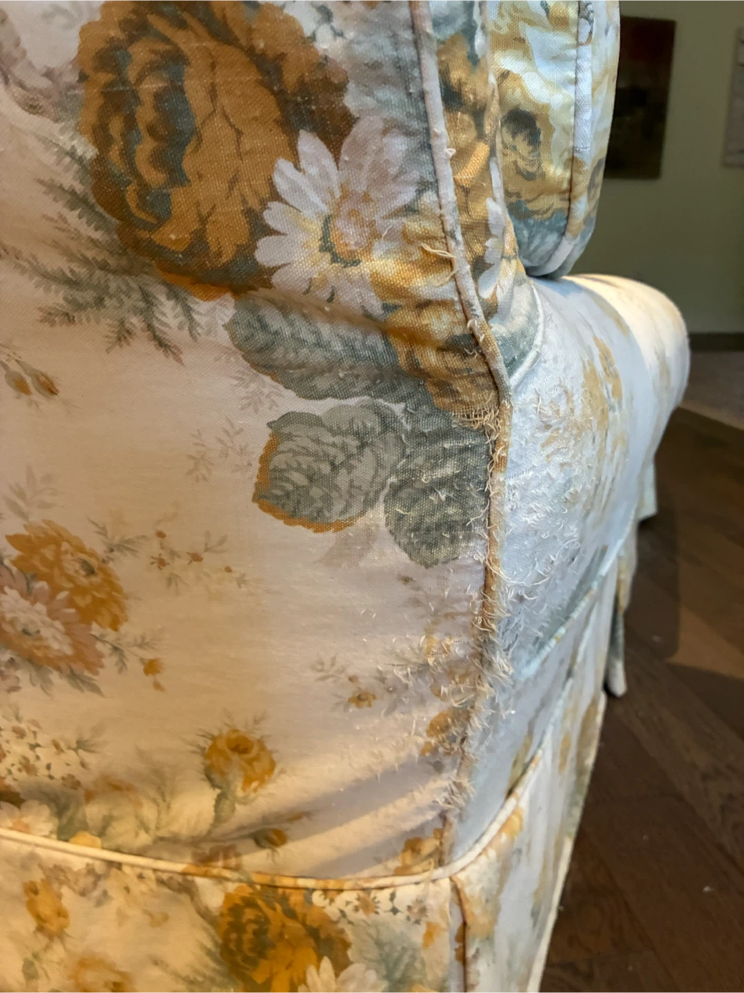 Floral Chaise Lounge Chair - photo 4