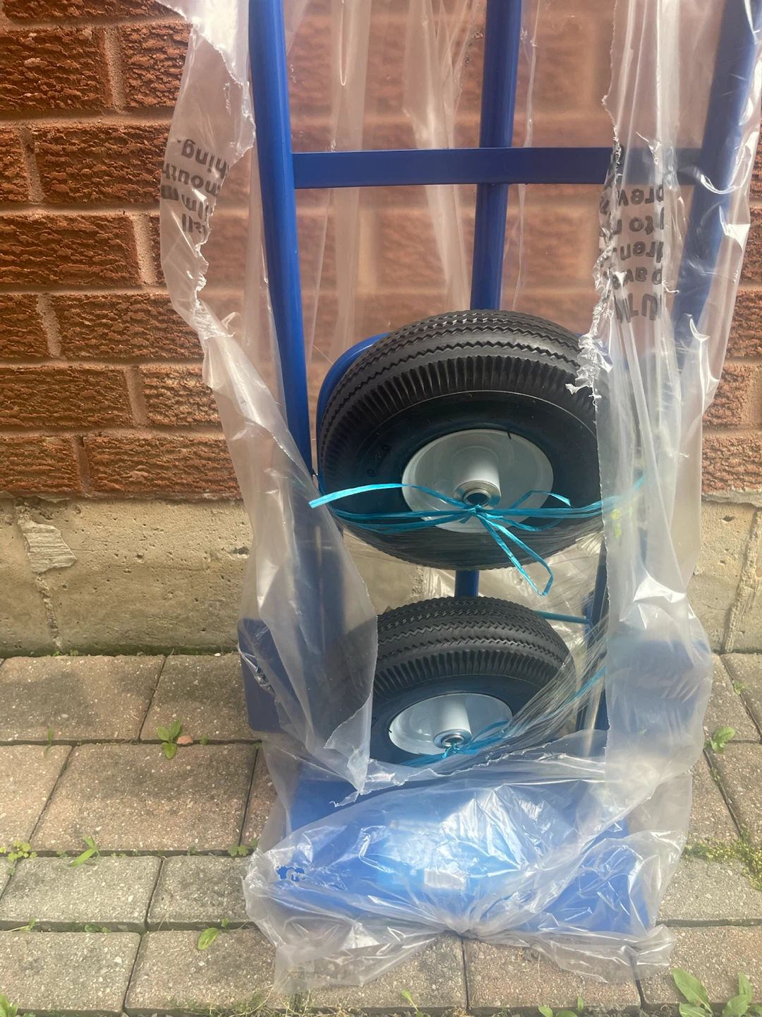 Blue Hand Truck Dolly - photo 2