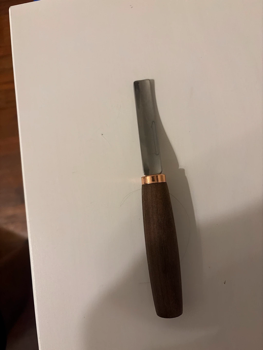 Wood carving knife