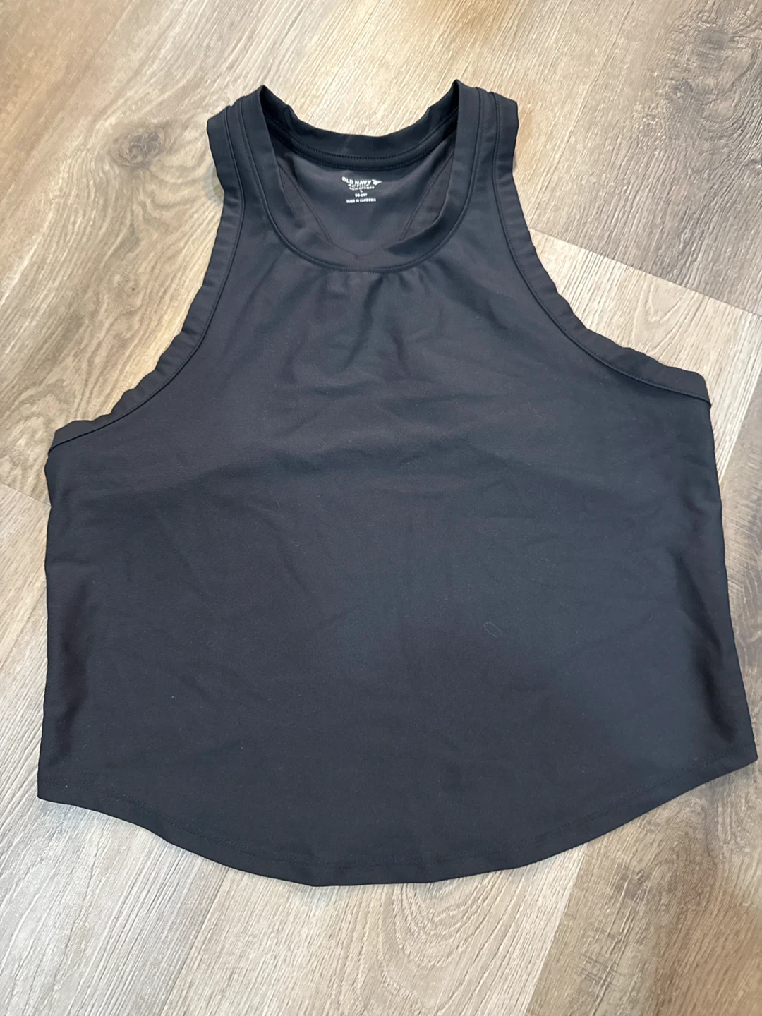 Old Navy Active Black Tank Top - Size L
