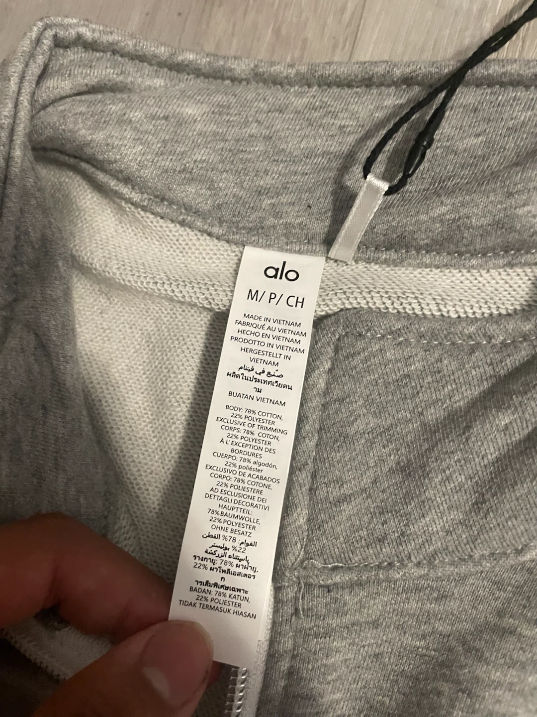 Alo Quarterzip Grey - photo 4