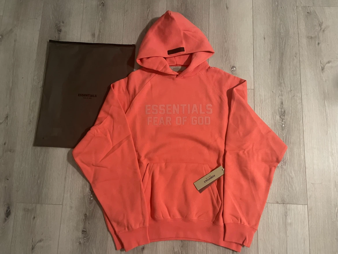 Essentials FOG Coral Hoodie