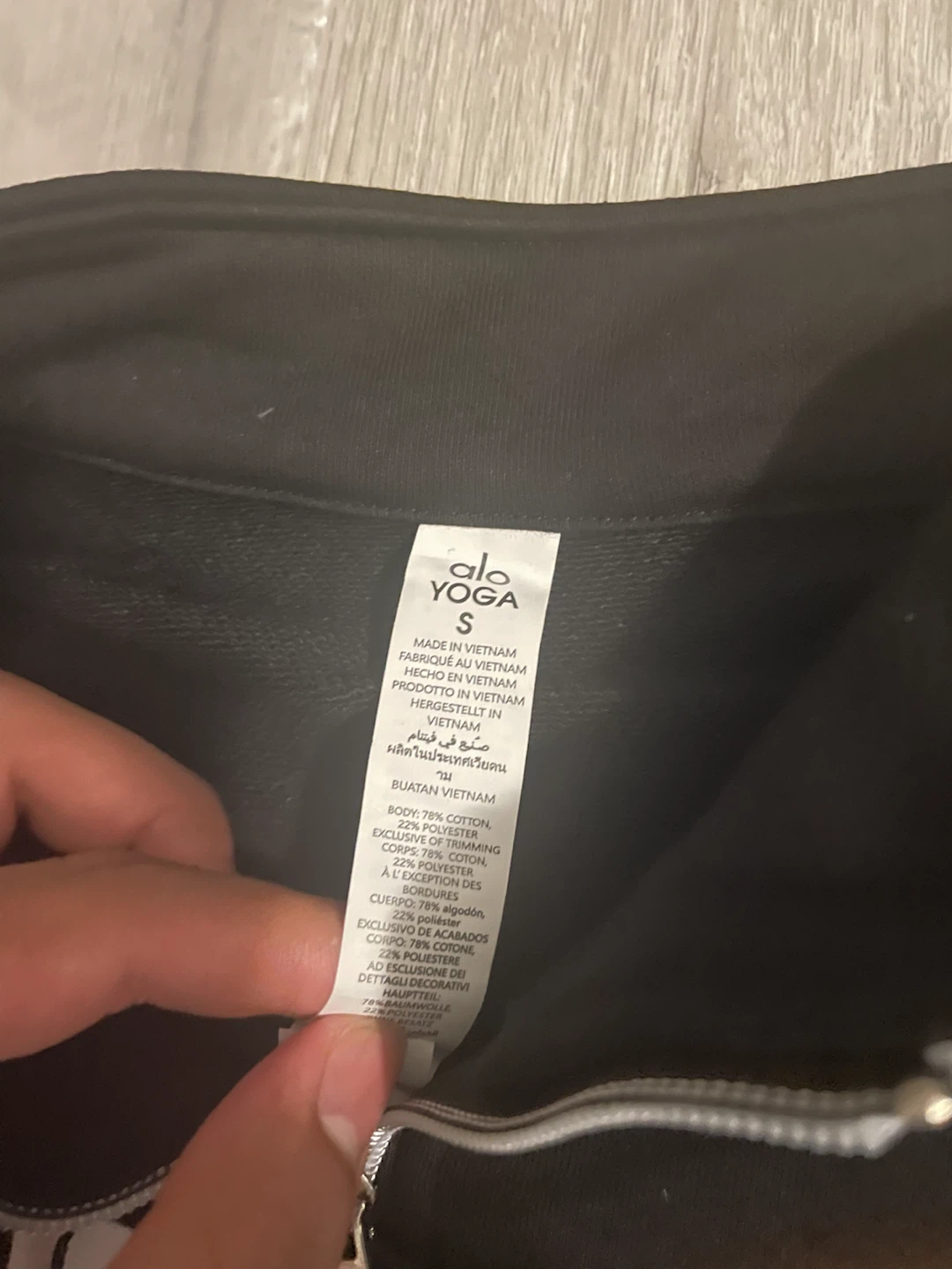 Alo Quarterzip Black - photo 3
