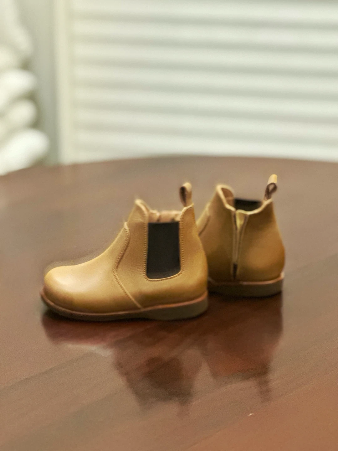 Adelisa & Co. handcrafted leather boots baby 1 to 2 years old