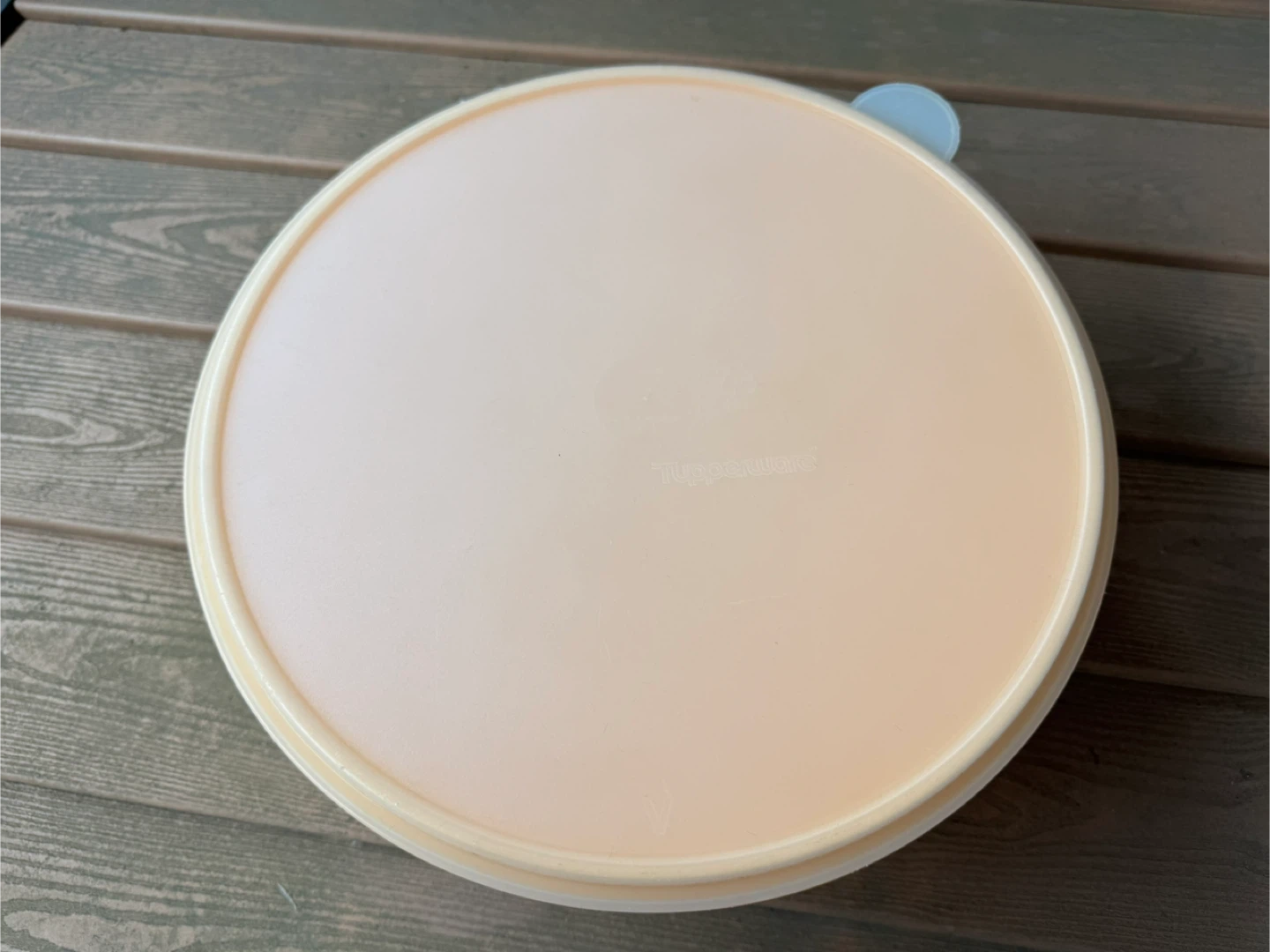 Vintage Tupperware Blockbuster Promo 12" Popcorn Bowl W/Lid - photo 2