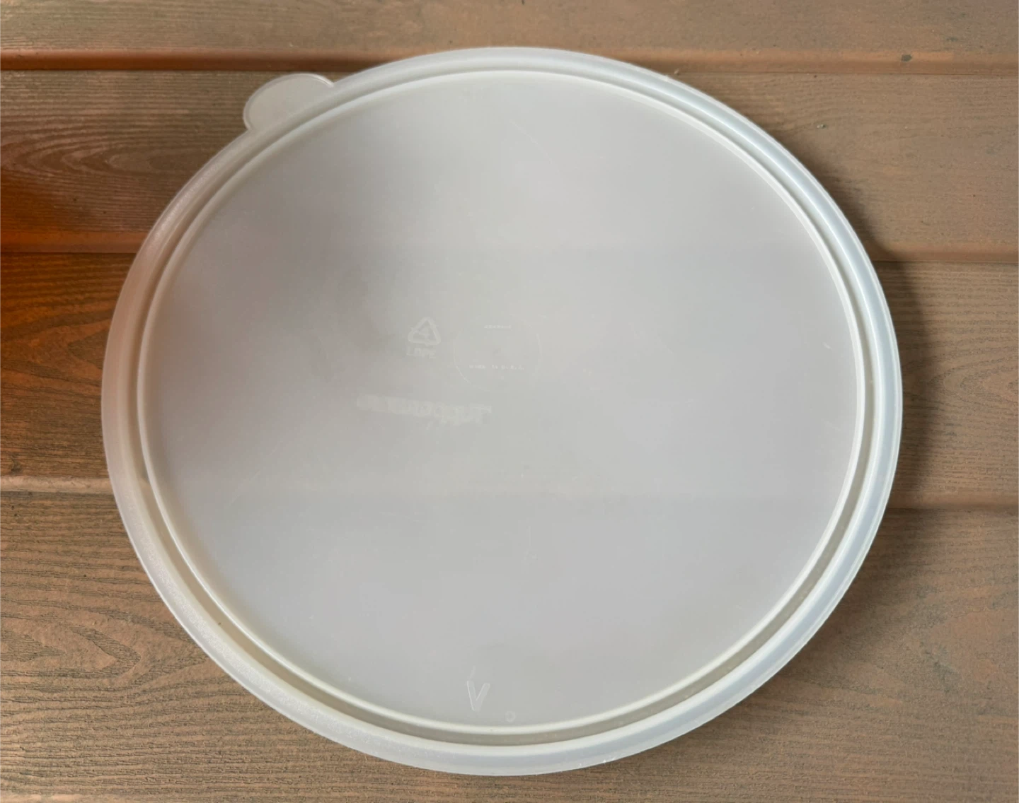 Vintage Tupperware Blockbuster Promo 12" Popcorn Bowl W/Lid - photo 4