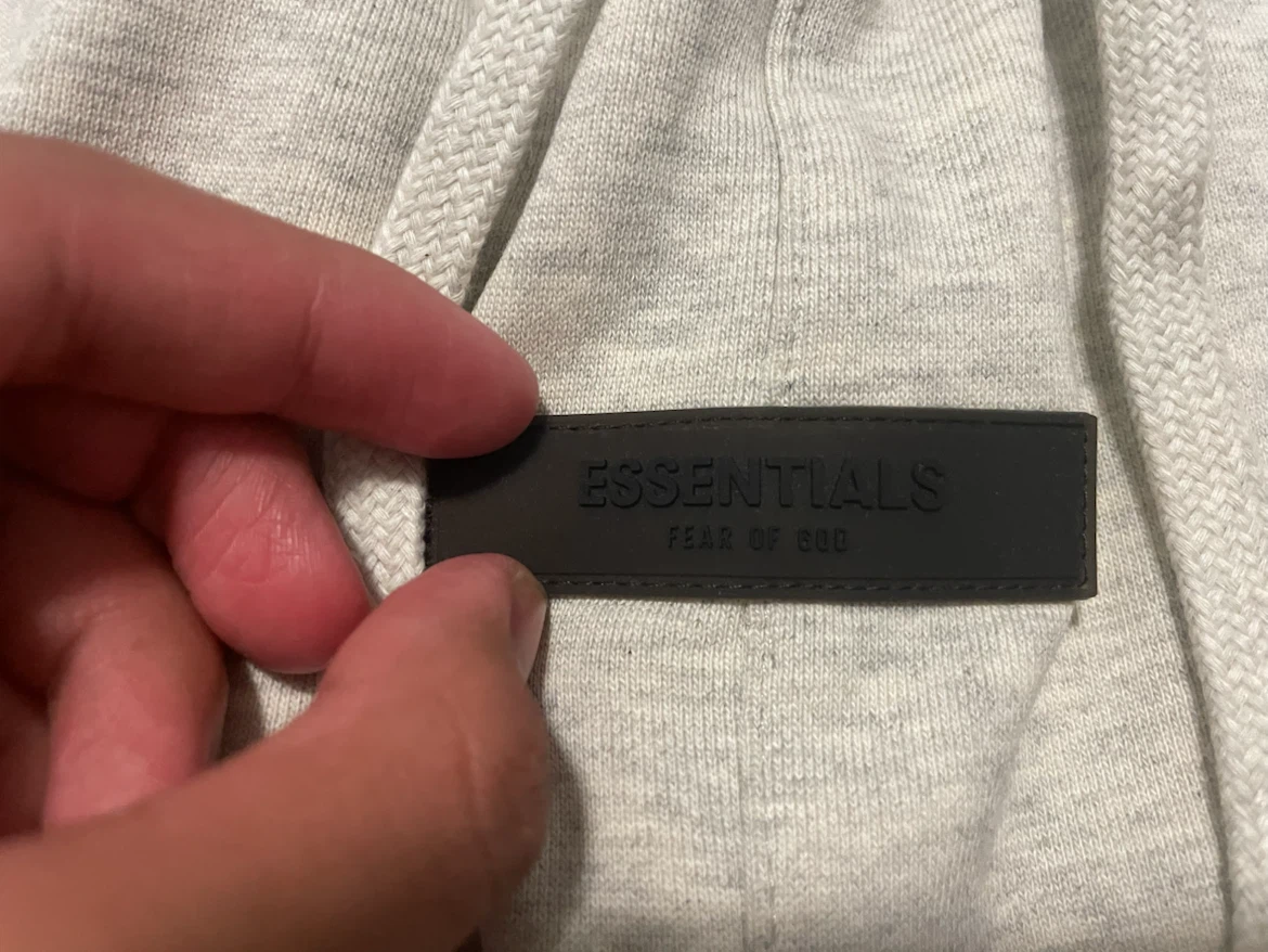 Essentials Light Oatmeal Shorts - photo 4