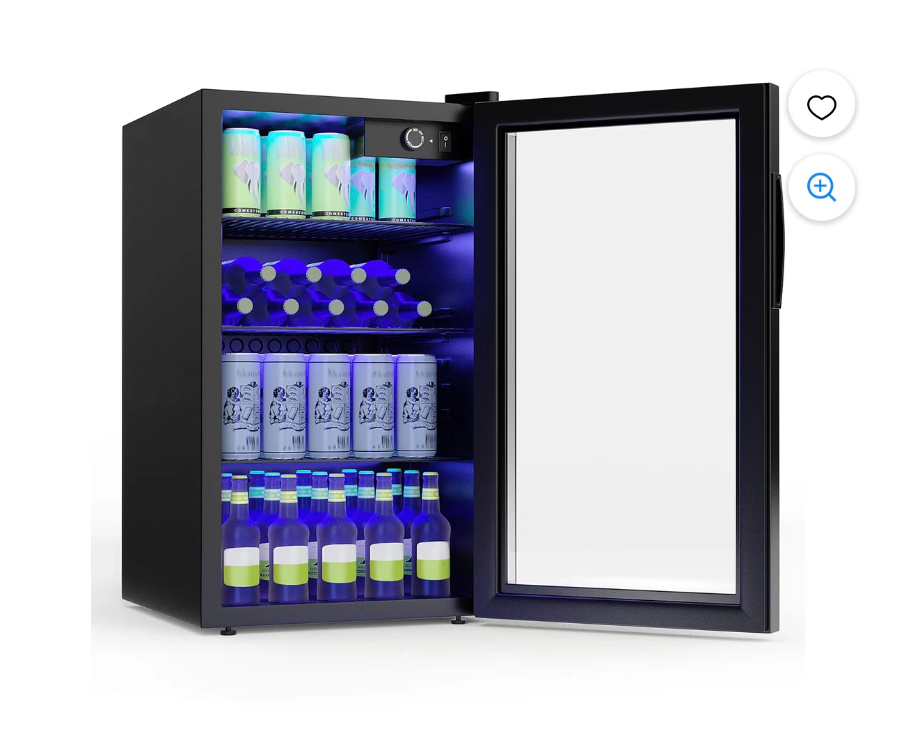 Black Beverage Refrigerator - photo 4