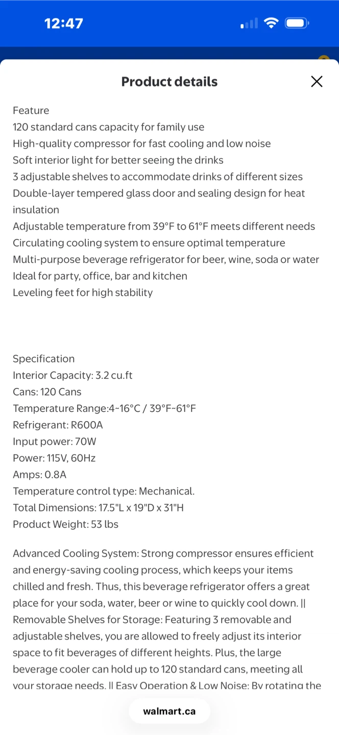 Black Beverage Refrigerator - photo 5