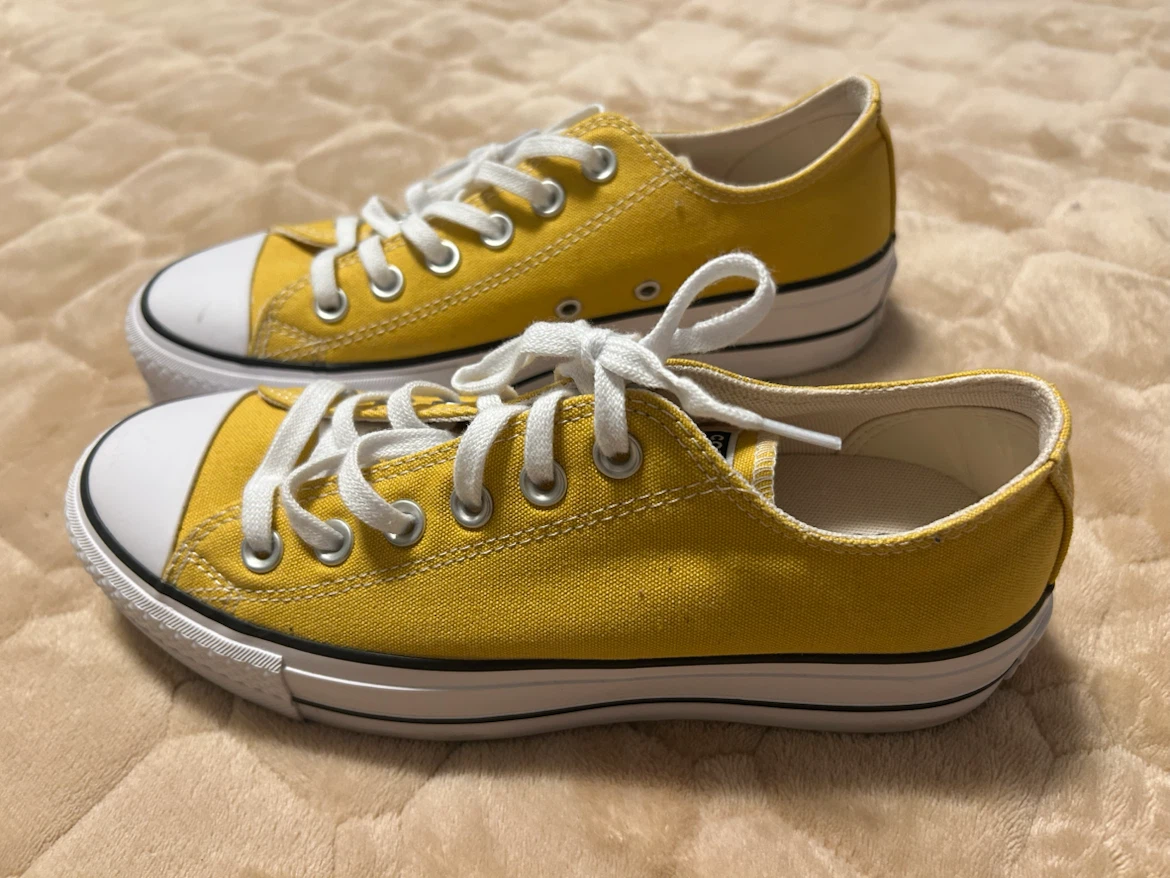 Converse Chuck Taylor All Star Low Top Yellow Shoes
