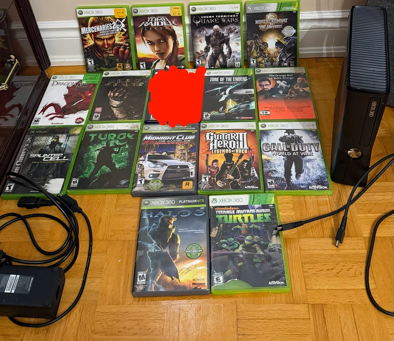 Xbox 360 Console with Games