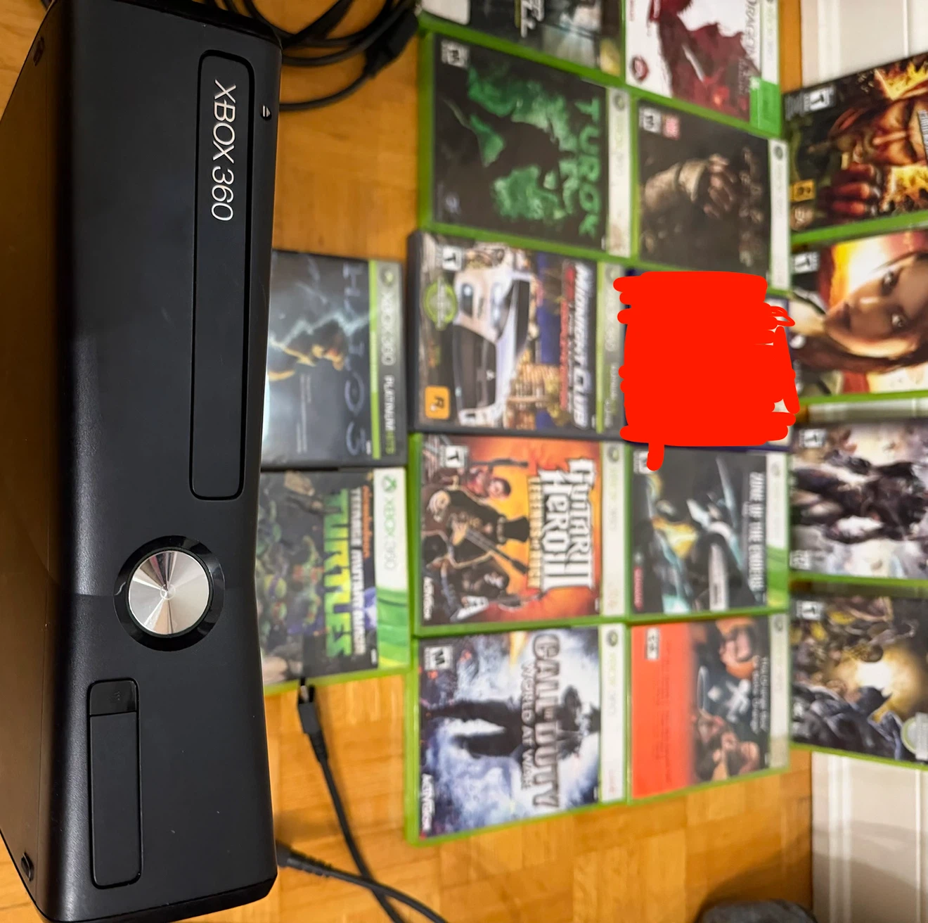 Xbox 360 Console with Games - photo 2