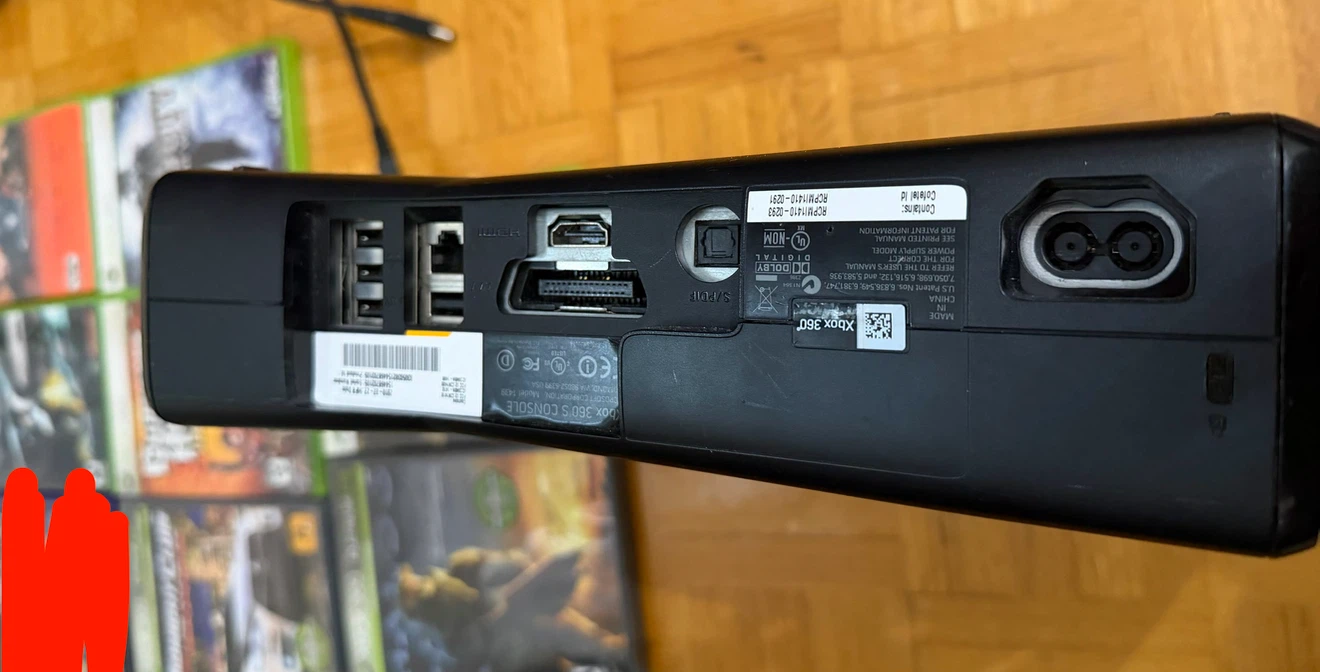 Xbox 360 Console with Games - photo 3