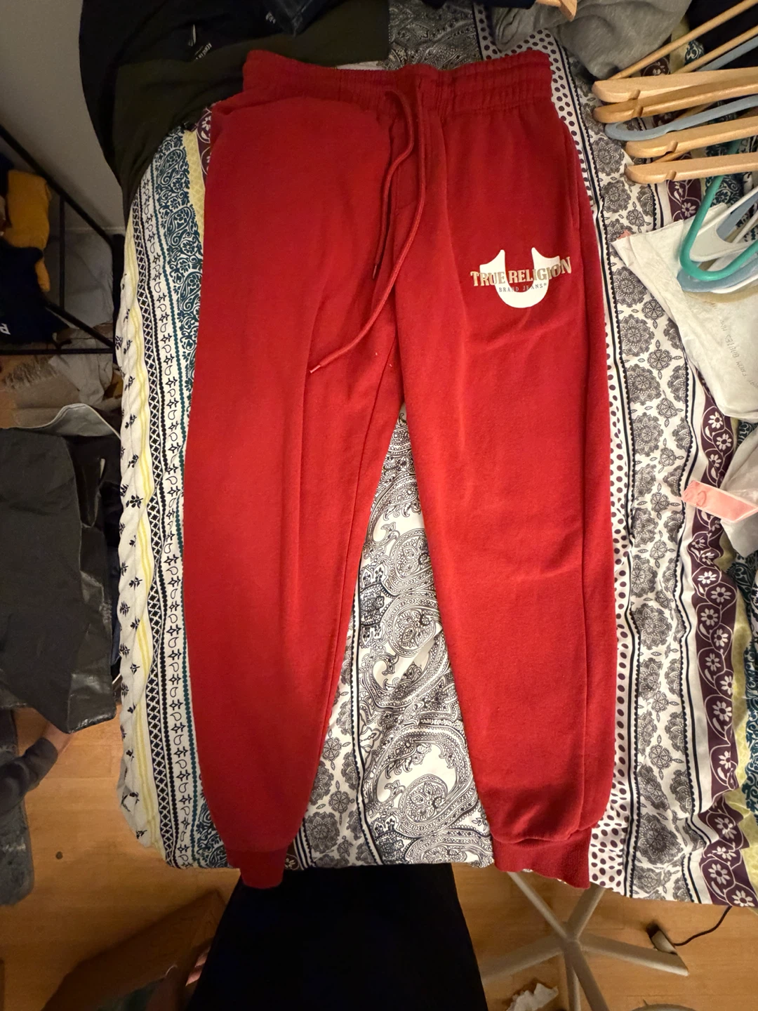 True Religion Red Sweatpants - photo 2