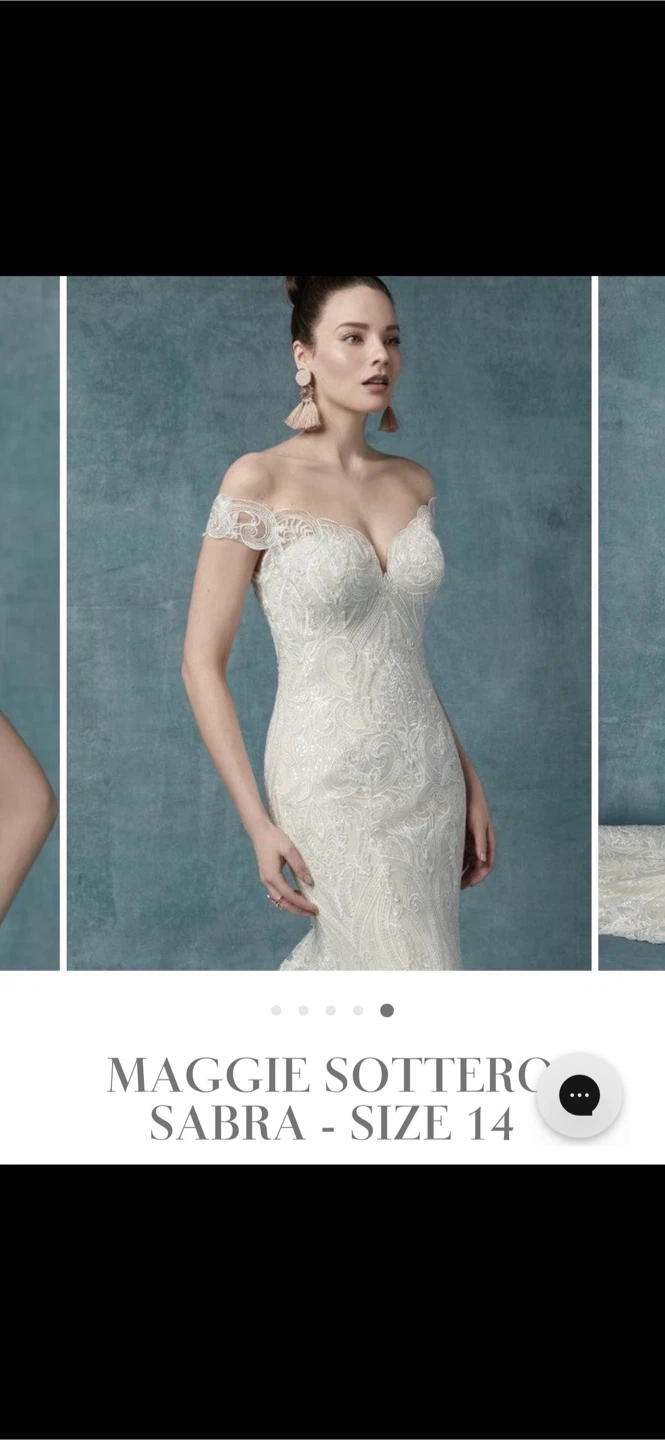 Maggie Sottero Sabra Wedding Dress - Size 14