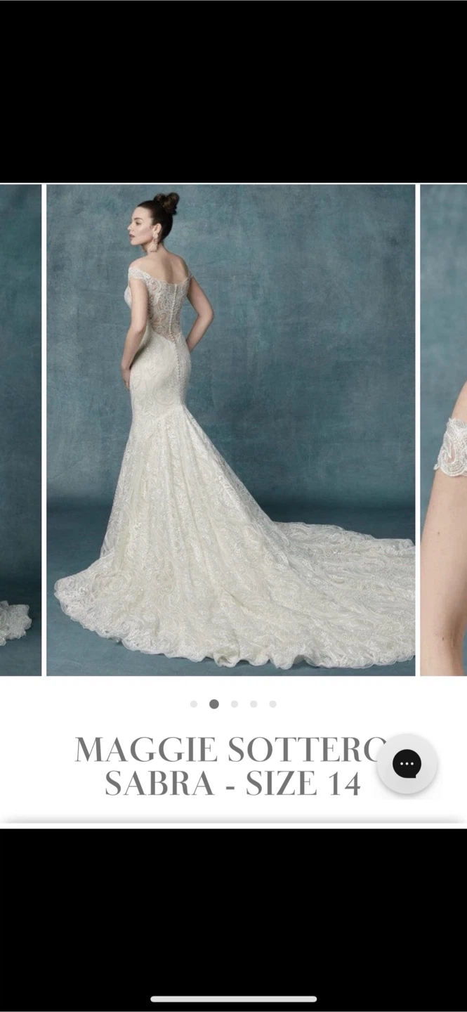 Maggie Sottero Sabra Wedding Dress - Size 14 - photo 3