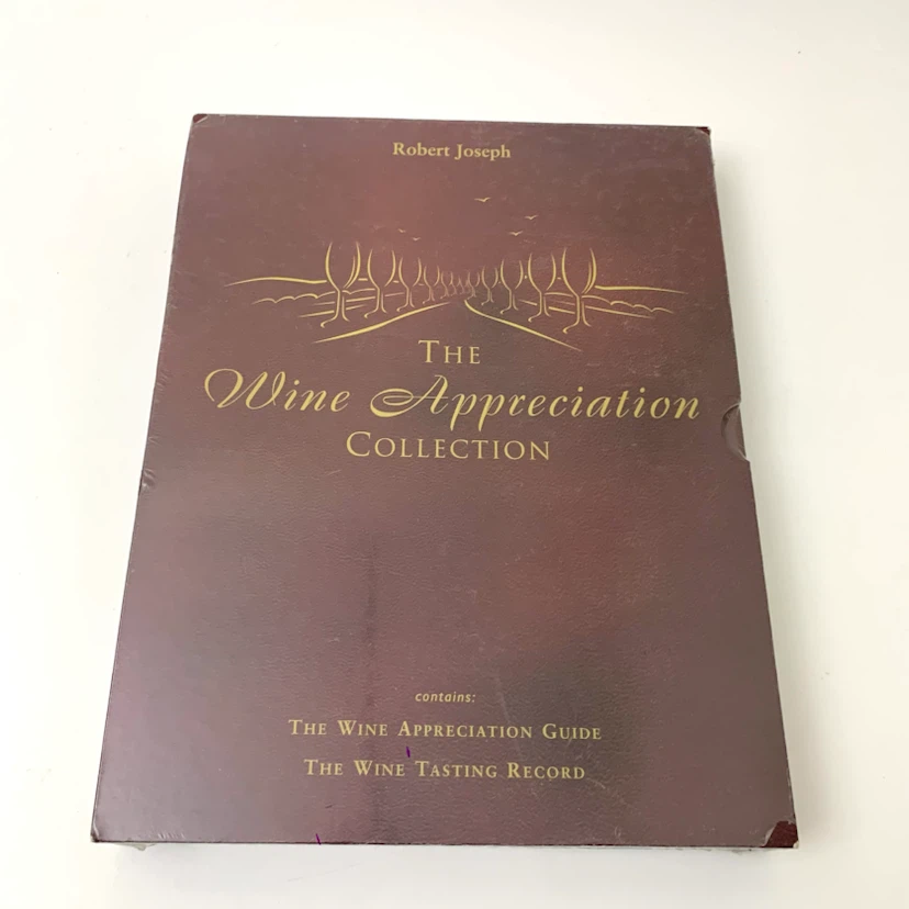 Wine Appreciation Guide Tasting Record Book Set Robert Joseph - photo 2