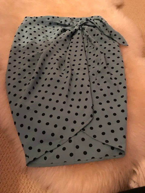Set of Polka dot wrap skirt & it’s matching top - photo 4