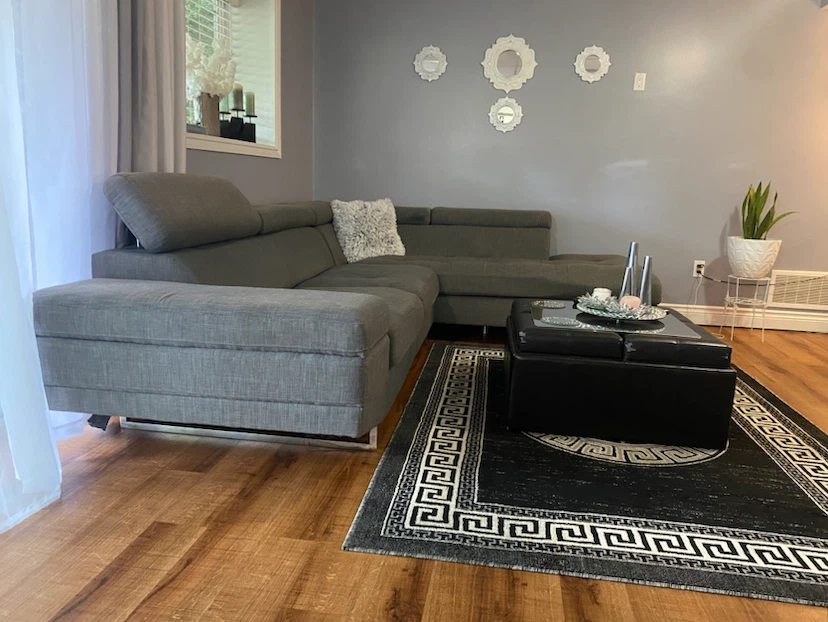 Grey Sectional Sofa - photo 2