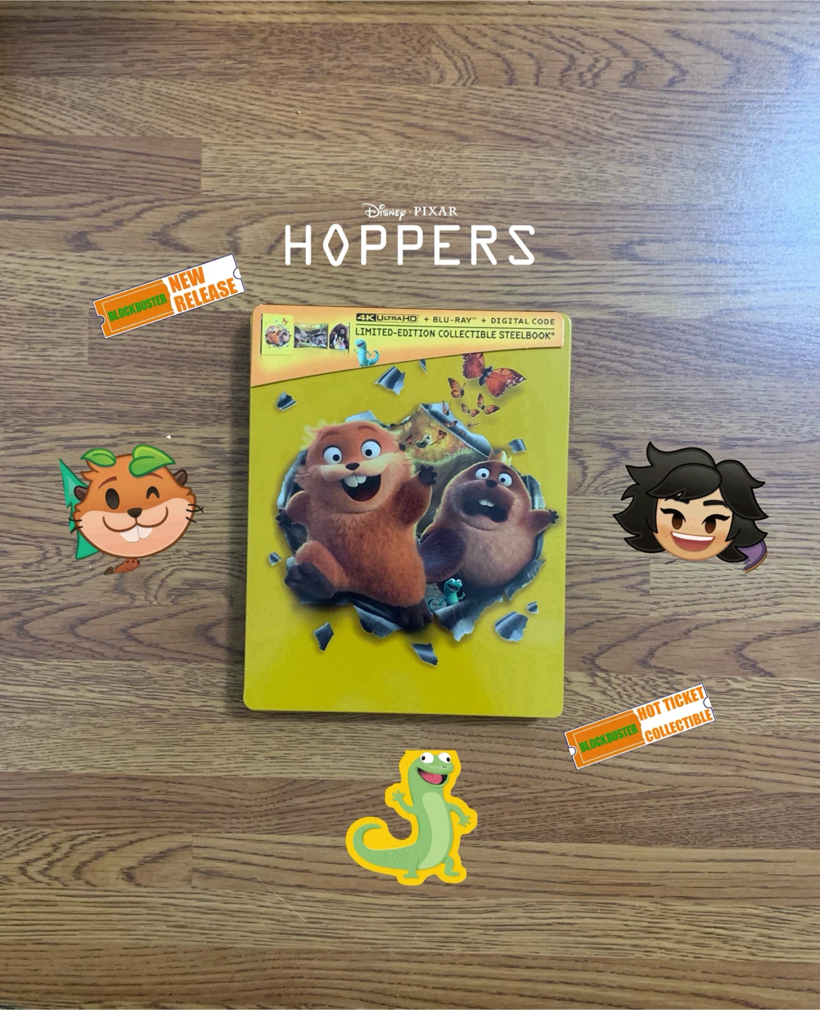 Hoppers (LE Collectible Steelbook) 4K UHD Blu-ray Combo Pack