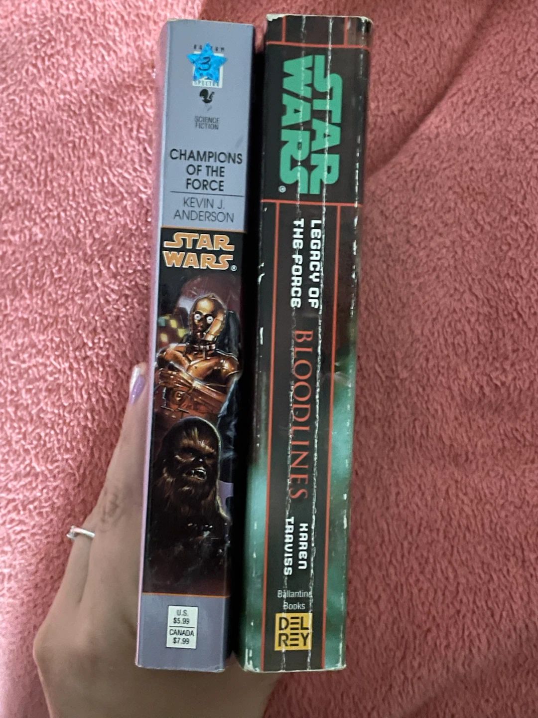 Vintage Star Wars Books: Champions of the Force & Bloodlines - photo 4
