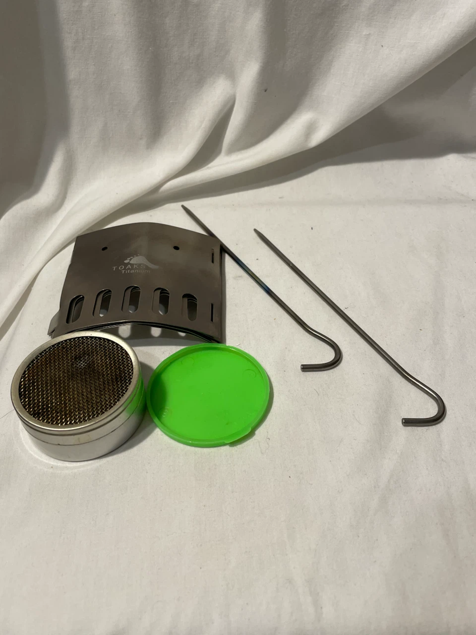 Toaks Titanium Alcohol Stove Stand and Windshield - photo 2