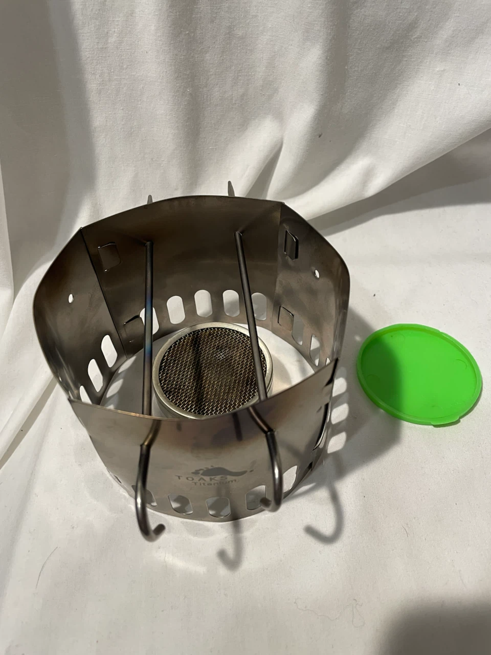 Toaks Titanium Alcohol Stove Stand and Windshield - photo 3