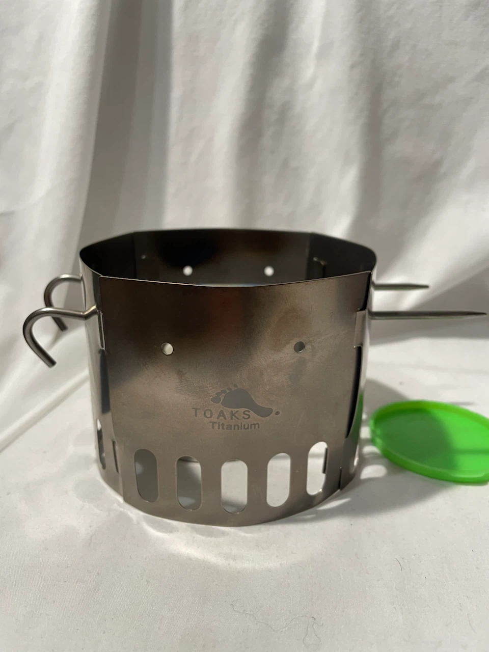 Toaks Titanium Alcohol Stove Stand and Windshield - photo 4