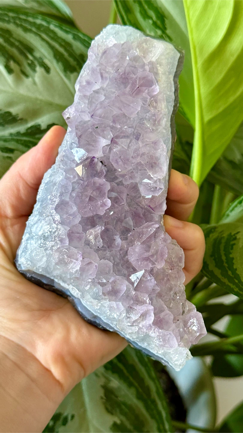 Genuine Raw Brazilian Amethyst Crystal - photo 2