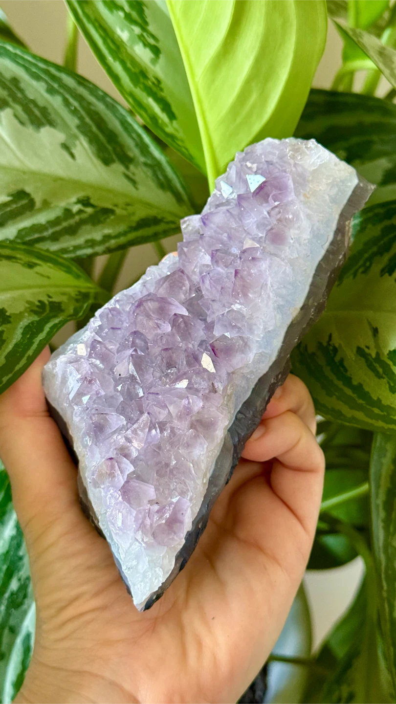 Genuine Raw Brazilian Amethyst Crystal - photo 3