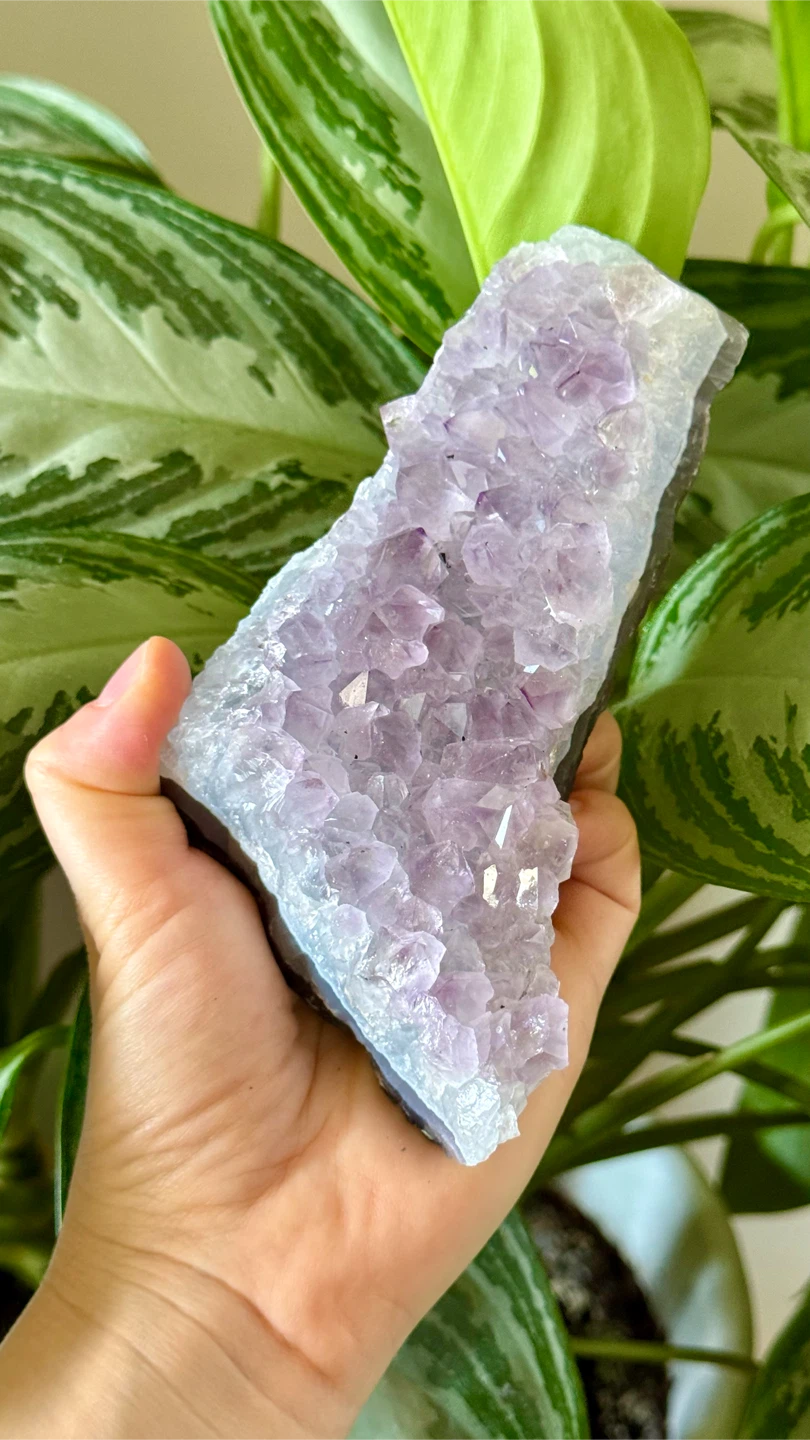 Genuine Raw Brazilian Amethyst Crystal - photo 4