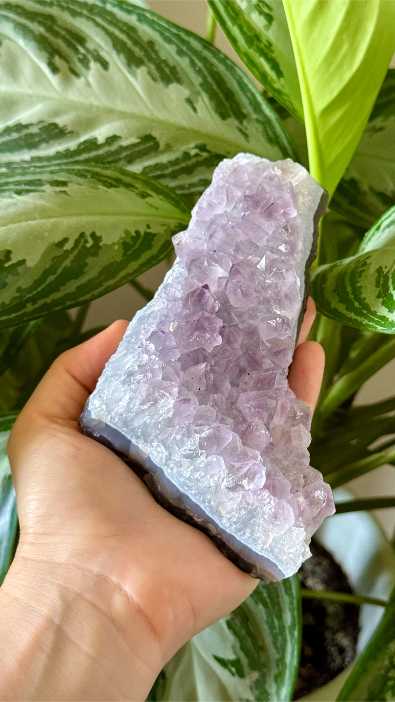 Genuine Raw Brazilian Amethyst Crystal - photo 5