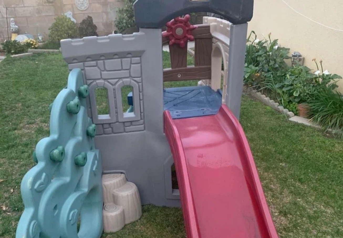 Little Tikes Castle Climber and Slide - photo 3