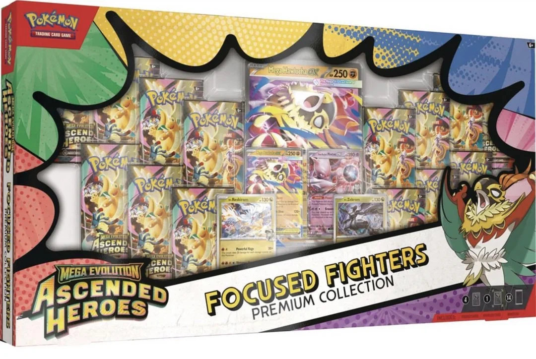 Pokemon Ascended Heroes Focused Fighters Premium Collection