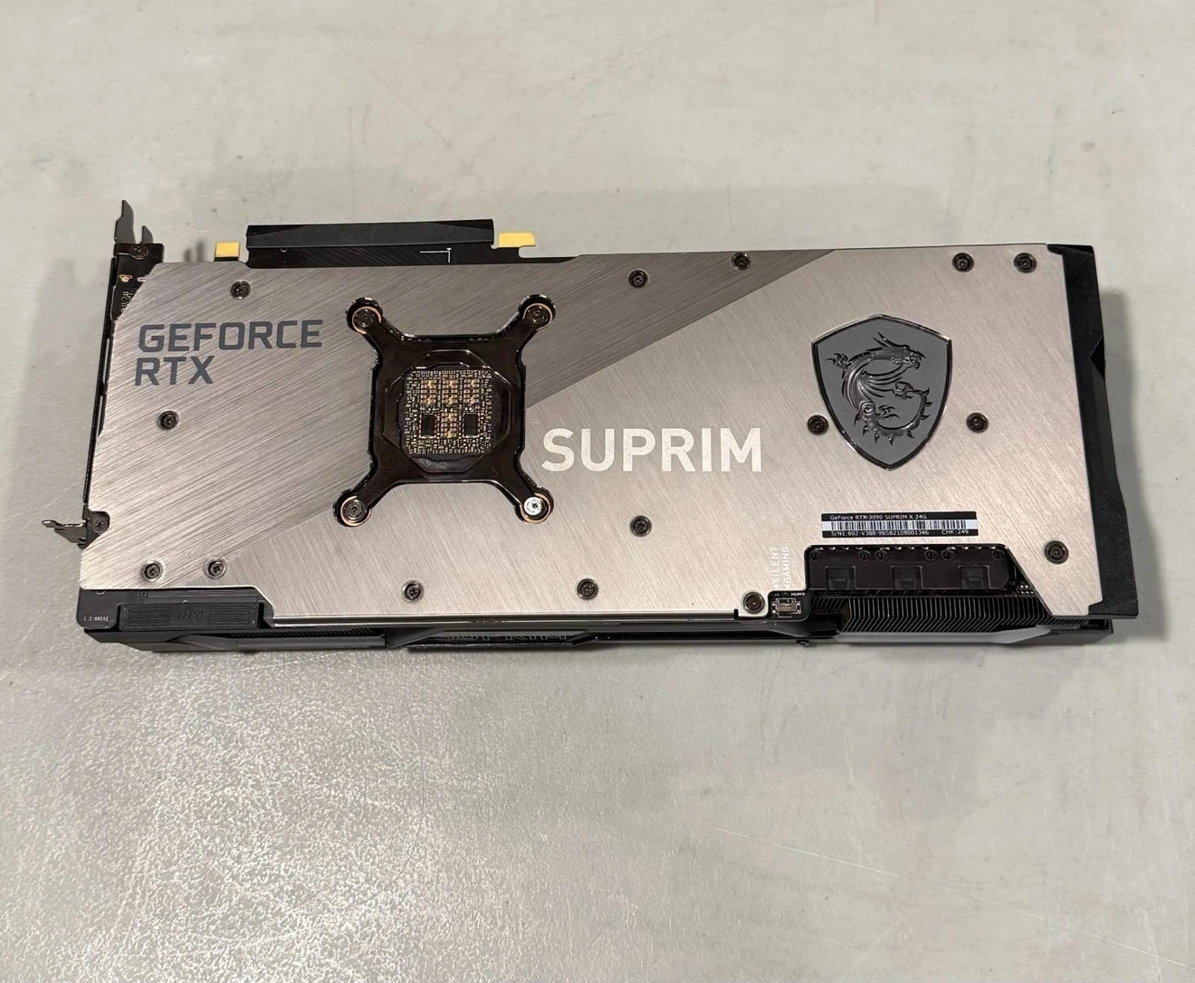 💎 MSI GeForce RTX 3090 Suprim X 24GB Graphics Card - photo 3