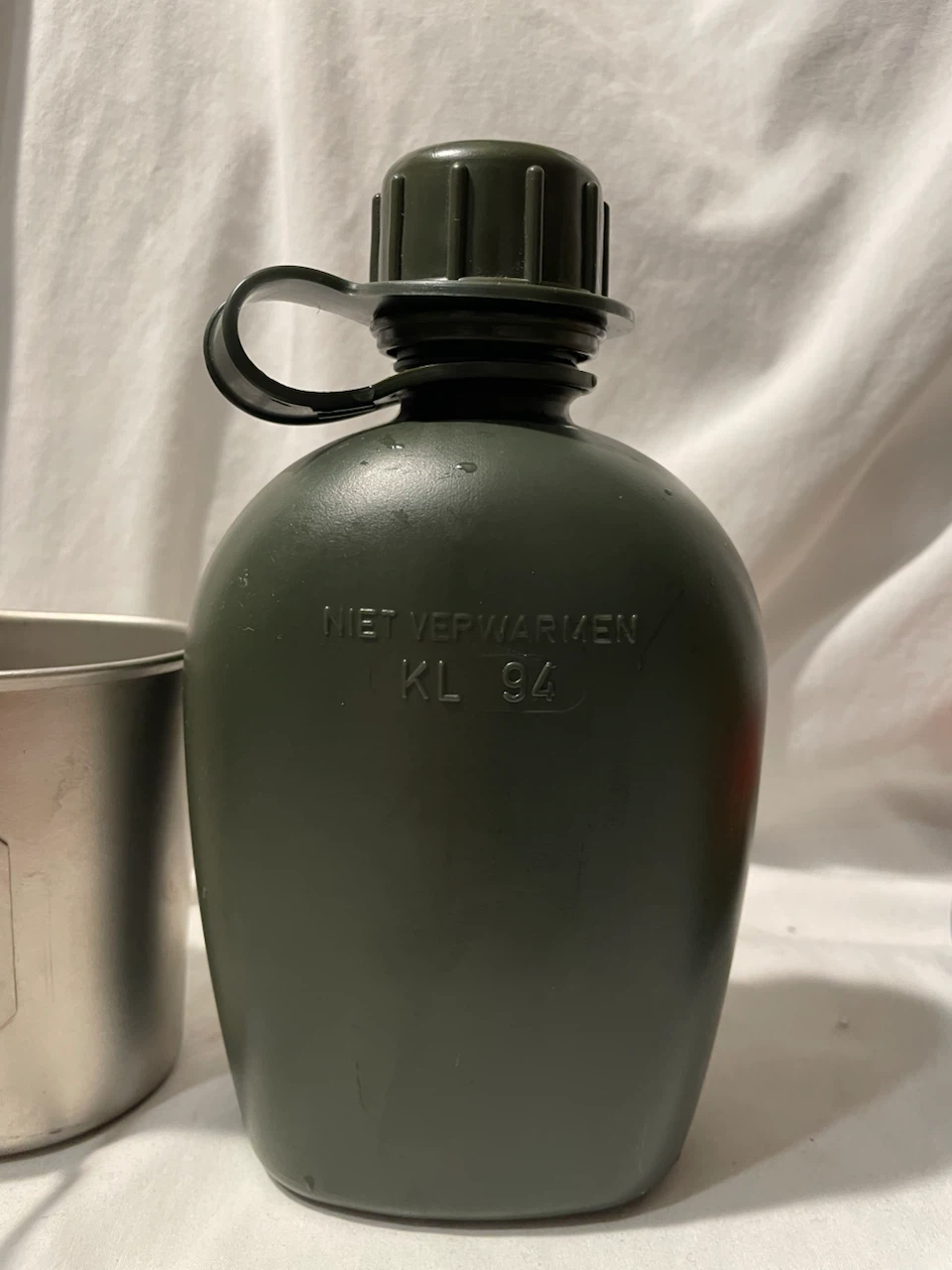 Dutch Military Canteen Cup and Canteen Set - photo 2