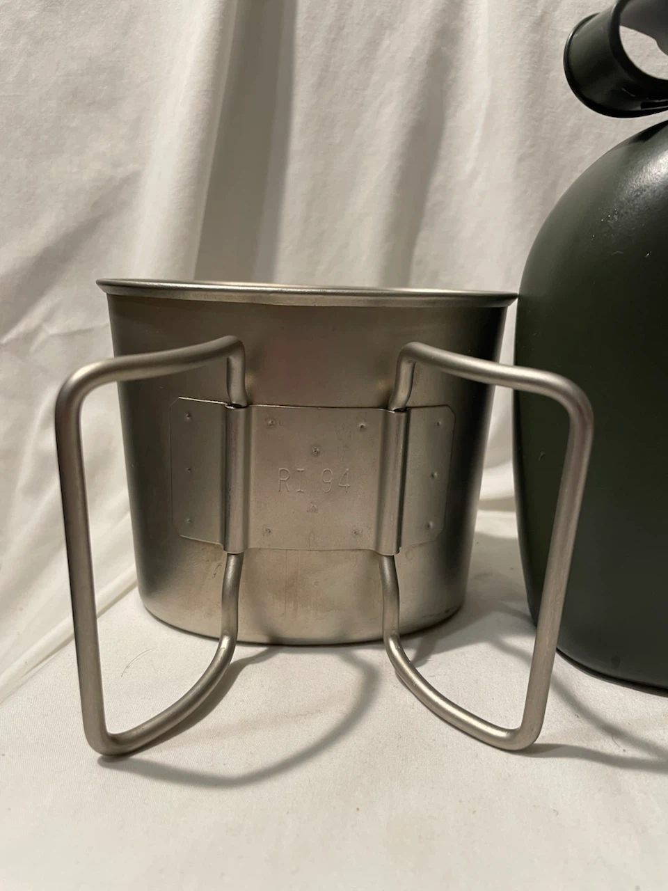 Dutch Military Canteen Cup and Canteen Set - photo 3